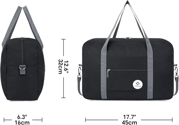 For Spirit Airlines Personal Item Bag Foldable Travel Duffel Bag Tote Carry on Luggage Duffle Overnight for Women and Men - Image 6