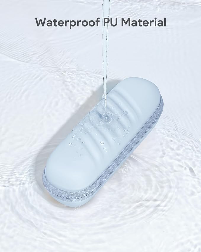 SQERO Electric Toothbrush Case for Oral-B Pro/iO/Philips Sonicare | Waterproof Traveling Toothbrush Storage Bag with Mesh Pocket Covers Protection - Image 4