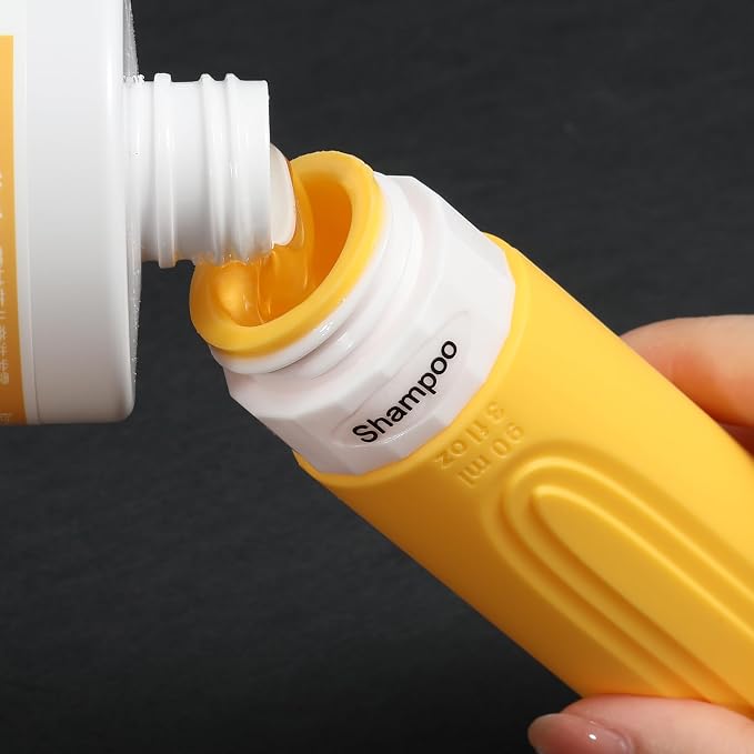 26 Pack Travel Size Toiletries, Tsa Approved Travel Containers for Toiletries, Leak Proof Silicone bottles and Shampoo Conditioner, Essential Toiletry Accessories. - Image 3