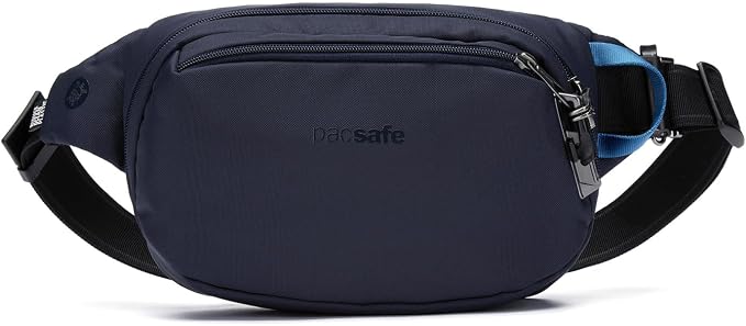 Pacsafe Vibe 100 4 Liter Anti Theft Fanny Pack-Fits 7 inch Tablet Waist by Pacsafe