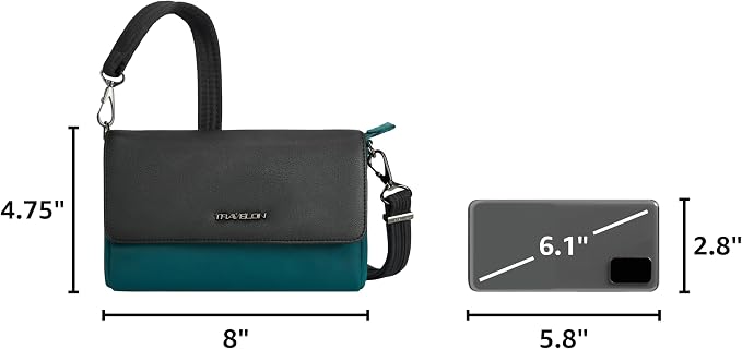 Travelon Anti-Theft Addison Convertible Crossbody/Belt Bag - Image 3