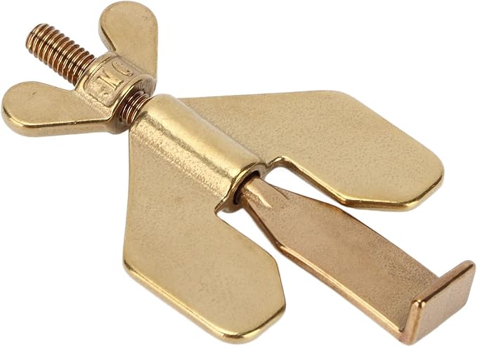 Portable Door Lock, Security Door Lock Hotel Door Lock Travel Door Lock Door Safety Locks from Inside Door Lock for Hotel Rooms (Gold) - Image 8