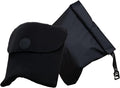 Trtl Travel Pillow Original 2.0 – Scientifically Proven Super Soft Travel Pillow with Premium Head & Neck Support – for Airplane Travel – Machine Washable – Lightweight & Compact – Jet Black by Trtl