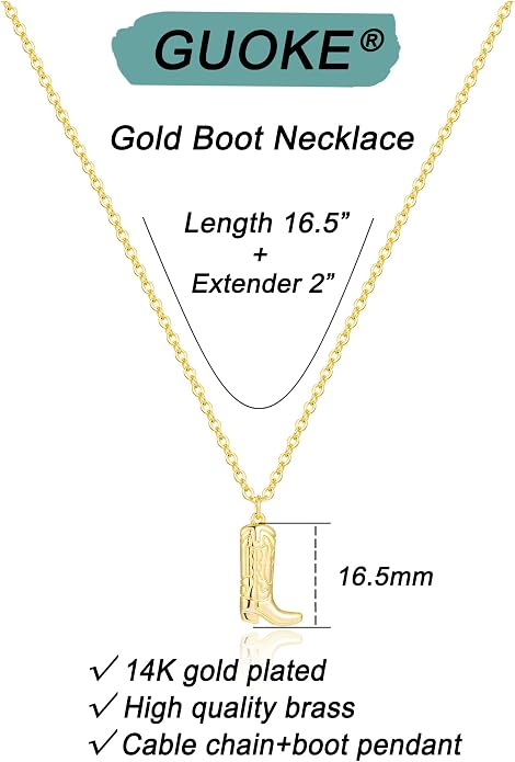 Gold Necklace for Women, Dainty Charm Pendant Necklace Jewelry Gift | 14K Gold Plated, Cute, Delicate, Adults, Non Tarnish, Hypoallergenic, Accessories - Image 6