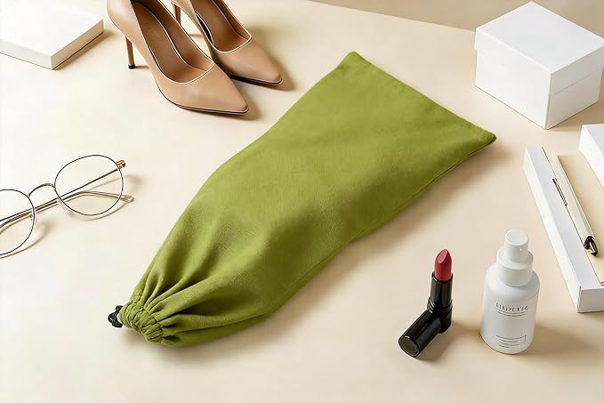 10 Pcs Single Shoe Bags for Travel, Dustproof Drawstring Travel Shoe Bag | 18"X9"shoe travel bag for Packing, Shoe Bag storage Sneaker Travel Bags, Washable Reusable dust bags for Handbags Shoes Toys - Image 6