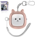 Safe Sound Personal Alarm, 130 dB Loud Siren Song Emergency Security Alarm Keychain with LED Light, Personal Sound Safety Siren for Women, Men, Children, Elderly(Rose Gold) by VIGOROAD