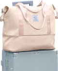 Travel Duffel Bag, Sports Tote Gym Bag, Shoulder Weekender Overnight Bag for Women by WONHOX