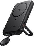 Magnetic Portable Charger for iPhone & Apple Watch, 10000mAh Wireless Power Bank USB-C Fast Charging with Stand for iPhone Air/17/16/15/14/13 Series & iWatch, Travel Essential for Magsafe Battery Pack by Haloun