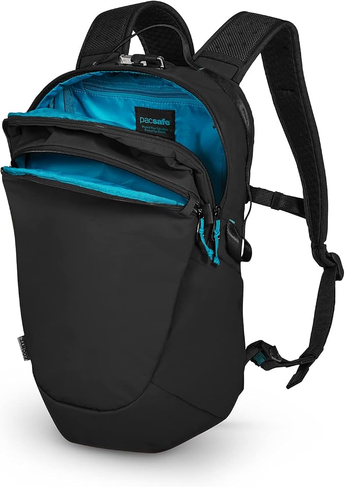 Pacsafe ECO 18L Anti Theft Backpack, ECONYL Black - Image 6