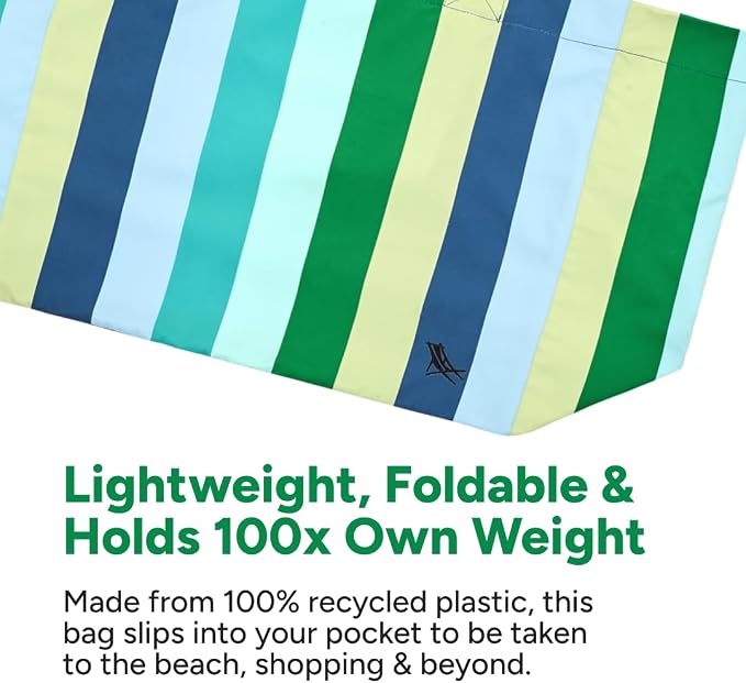 Dock & Bay Everyday Beach Tote Bag - Reusable Carrier Bag for Daily Use - Carries Up to 10kg - 100% Recycled Materials - Image 4
