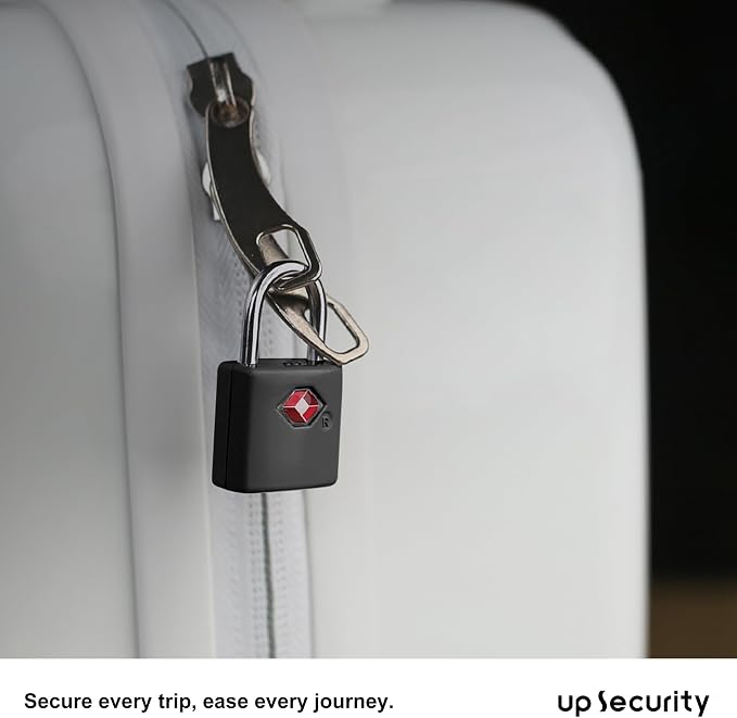 TSA Locks for Luggage with Keys, Luggage Locks TSA Approved 4 Pack, International Travel Essentials, Small Padlock with Key, Mini Padlock for Suitcase, Backpack, Bag, Zipper, Case, Box - Image 7