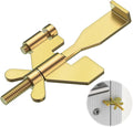 1 PCS Gold Portable Door Lock,Heavy-Duty Portable Door Lock for Home, Travel, Hotels, Apartments by appacare