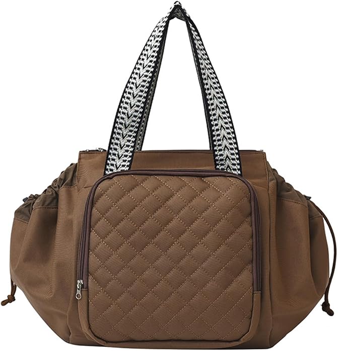 Travel Duffel Bag Weekender Bags for Women, Expandable Tote Handbag Diaper Bag Backpack Shoulder Bag for Car Work Daily by MAYTOPIA