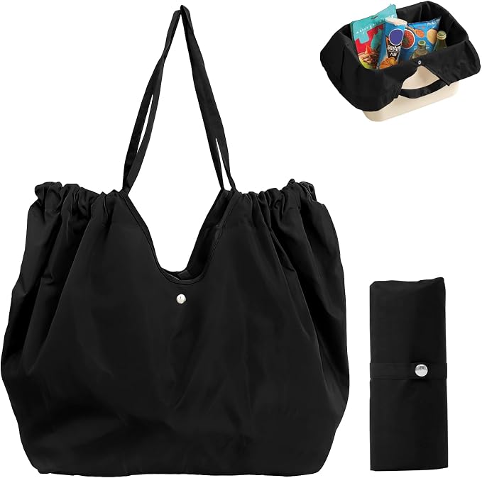 Reusable Grocery Bags,Reusable Shopping Bags,Folding Bags Totes,Stretchable and shrinkable shopping bag for Groceries by Unknown
