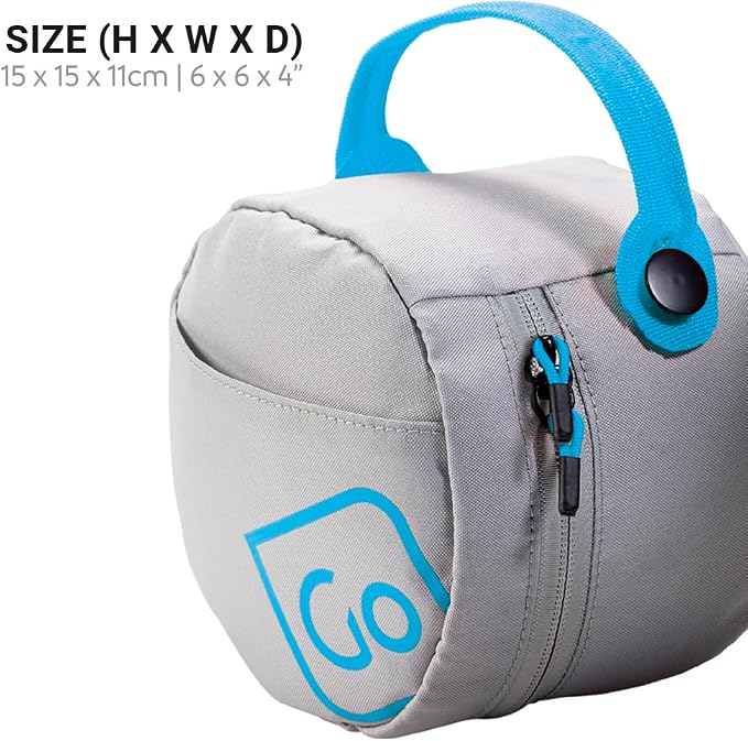 Universal Travel Pillow Packer, Compatible with Most U-Shaped Memory Foam Neck Pillows, Roll to Fit, Perfect for Airplane, Bus, Car, and Train Journey, Travel Essentials, Blue - Image 9