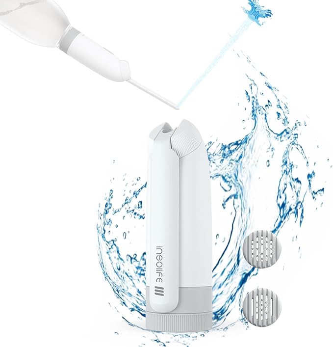 Insolife® Portable Bidet | High Pressure Travel Bidet 350ml | 2 Pressure Modes, IPX7 Waterproof, USB Rechargeable Personal Hygiene on Trip & Daily Use - Image 9