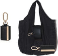 Foldable Tote Bag Keychain - Large Capacity Portable Shopping Bag Keyring - Reusable Groceries Bag for Daily Use by Unknown