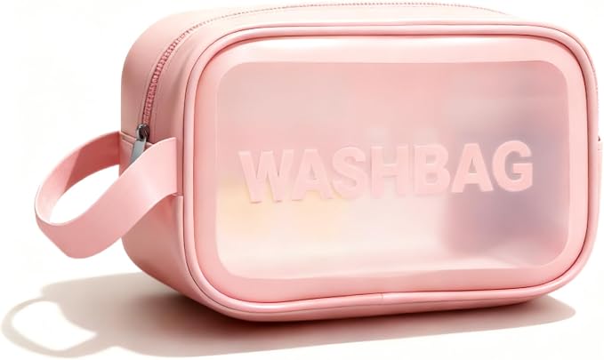Travel Cosmetic Case Toiletry Bag with Zipper Refillable 4-in-1 Silicone Kit Toiletry Bottles、Squeeze Toiletry Bottles Leakproof Accessories for Toiletries Shampoo Lotion Body Wash (BPA Free) - Image 3