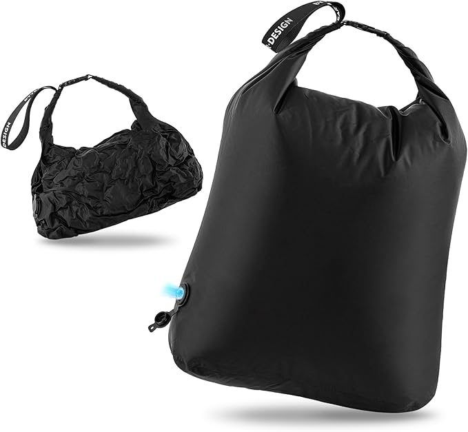 Travel Laundry Bag, Waterproof Compression Bags for Dirty Clothes | Moisture-resistant Vacuum Storage Bag, Space-Saving Laundry Storage Organizer for Cruise, Swimming, Gym by ByYear
