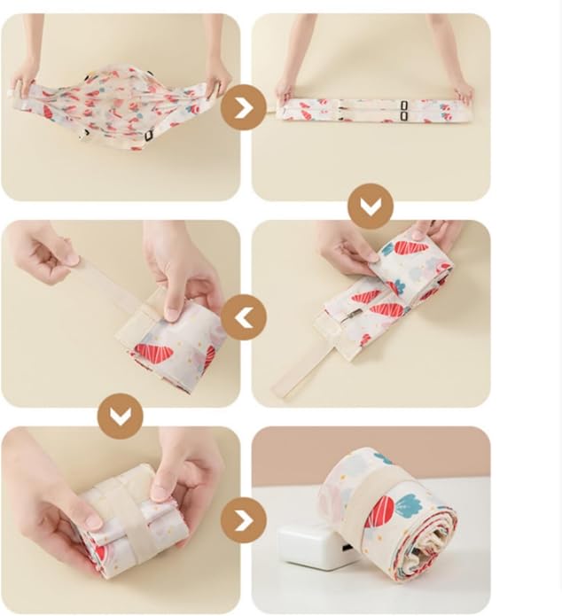 2PCS Travel Shoulder Bag Reusable Grocery Bags Foldable Shopping Bags Waterproof Pouch Bags Sports handbag - Image 5