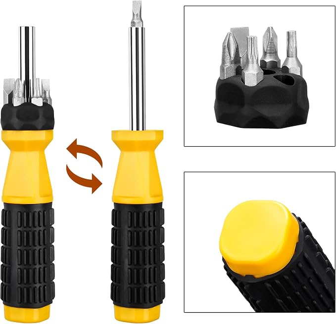 NiHome Screwdriver Diversion Safe Hidden Compartment Cash Storage | Secret Stash Container To Hide Money And Small Items, Realistic Safe In Plain Sight For Travel Toolbox Home Security - Image 5