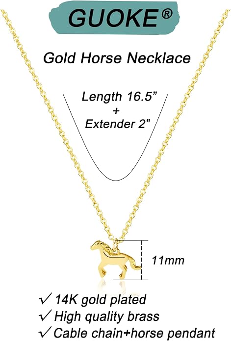 Gold Necklace for Women, Dainty Charm Pendant Necklace Jewelry Gift | 14K Gold Plated, Cute, Delicate, Adults, Non Tarnish, Hypoallergenic, Accessories - Image 6