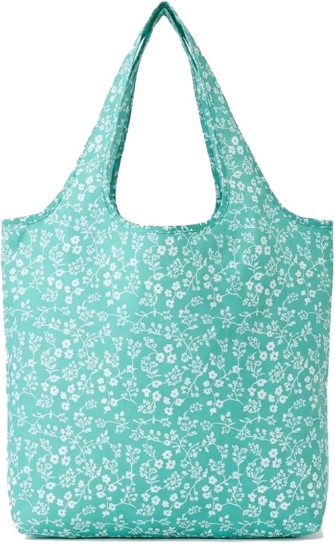 Compact Reusable Grocery Tote Bag – Lightweight, Foldable & Packable Shopping Bag for Travel by NANOPLUS