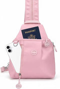 Oxford Anti Theft Backpack for Women,Pocket Multi Pocket Crossbody Bag. | Oxford Waterproof Travel Purses for Women. 3 in 1 Anti Theft Travel Tote Bag,Trail Pocket Multi Pocket Crossbody Bag. by Unknown
