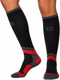 Zensah Tech+ Compression Socks - Knee High Running Socks for Sports, Travel, Made in Italy by Zensah