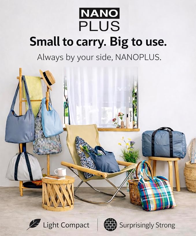 Compact Reusable Grocery Tote Bag – Lightweight, Foldable & Packable Shopping Bag for Travel - Image 9