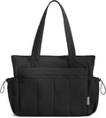 Tote Bag for Women, Lightweight Large Puffer Bag, Quilted Shoulder Purses Handbags for Travel Work by EASYSO