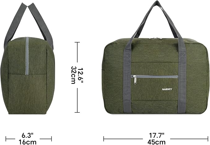 For Spirit Airlines Personal Item Bag Foldable Travel Duffel Bag Tote Carry on Luggage Duffle Overnight for Women and Men - Image 7