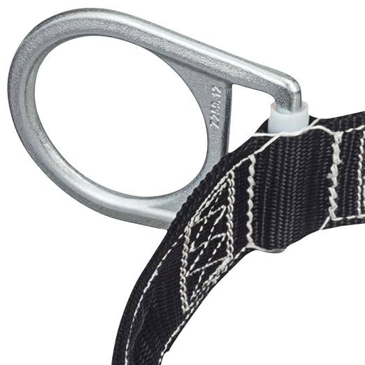 Peakworks Restraint Body Belt with 1 Back D-Ring - Lightweight, Plated Grommets, Polyester Webbing - Use for Inspection Work, Construction, Demolition & Maintenance - XXL Size for 48" to 56" Waist - Image 2