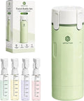 4 in 1 Travel Dispenser Bottle Four One Items Toiletry Containers Shampoo for Toiletries 4in -1 Soap 4-in-1 Leak Proof Rotatable Setpump Creams Sized TSA Refillable Lotion Cosmetic to Fill (Green) by Unknown