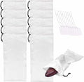 GONGKANGYUAN 10 Pack Shoe Bags for Travel Satin Fabric Shoe Bag with Drawstring for Men Women Travel Protecting Storing Shoes by GONGKANGYUAN