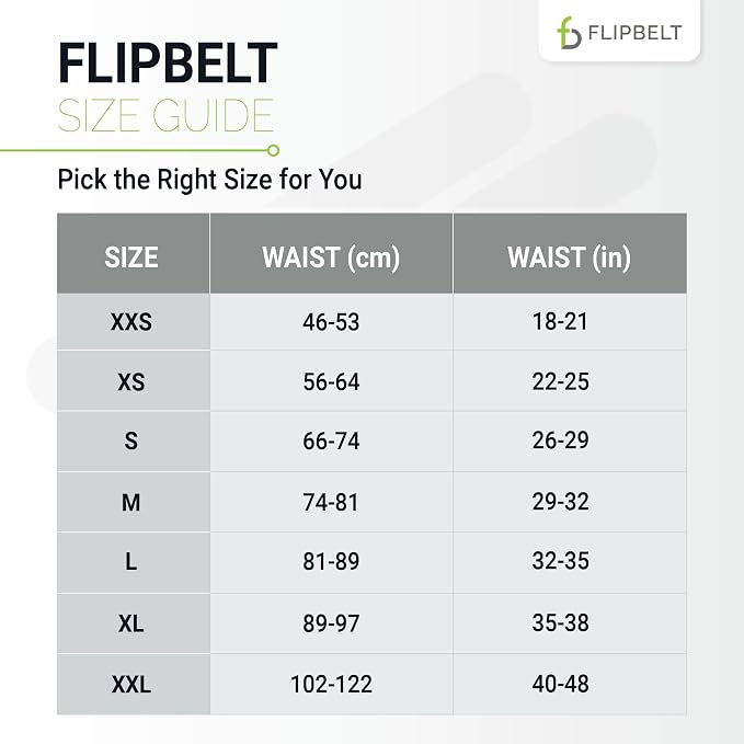 FlipBelt Zipper Running Belt, Waist Pack for Fitness and Running, US Company - Image 6