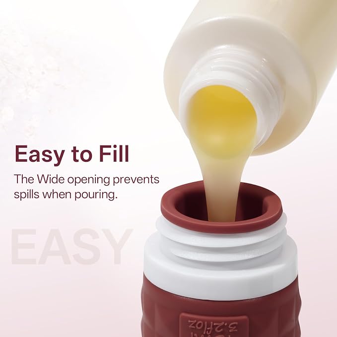 Travel Bottles for Toiletries, TSA Approved Travel Size Containers with Silicone Bottle Covers, Leak Proof Silicone Shampoo Bottles, Small Toiletry Containers for Shampoo Conditioner Lotion - Image 5