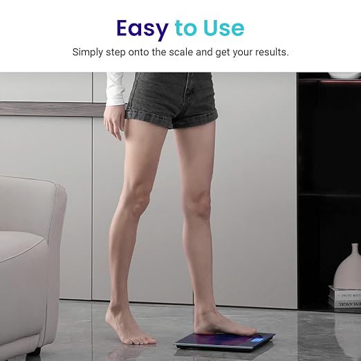 Etekcity Scale for Body Weight, Bathroom Digital Electric Scale for People, Measures Weight up to 400 lbs, Blue (Pack of 5) - Image 6