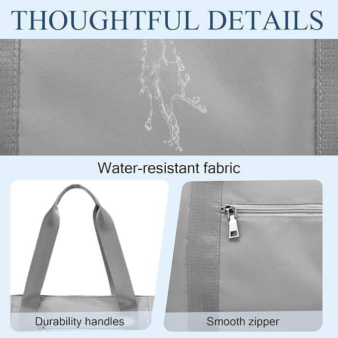 PlasMaller Carry On Travel Duffle Bag Packable Luggage Travel Gear Sports Gym Bags Lightweight Tote Shoulder Pack - Image 5