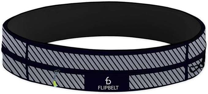 FlipBelt Zipper Running Belt, Waist Pack for Fitness and Running, US Company by FlipBelt
