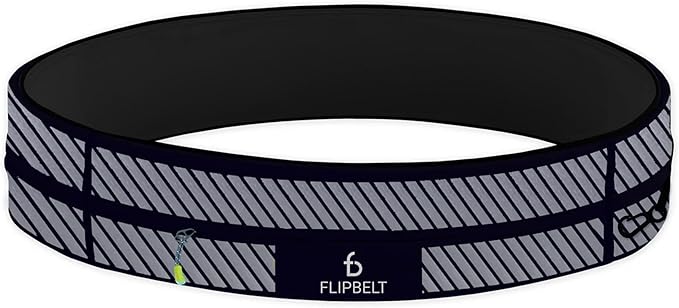 FlipBelt Zipper Running Belt, Waist Pack for Fitness and Running, US Company by FlipBelt