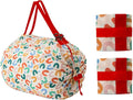 2PCS Travel Shoulder Bag Reusable Grocery Bags Foldable Shopping Bags Waterproof Pouch Bags Sports handbag by SUSOYAOCHEN