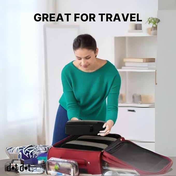 Medium Packing Cubes for Travel - 5pc Packing Cubes for Suitcases - Lightweight Luggage Organizer Bags (Non-Compression) - Image 7