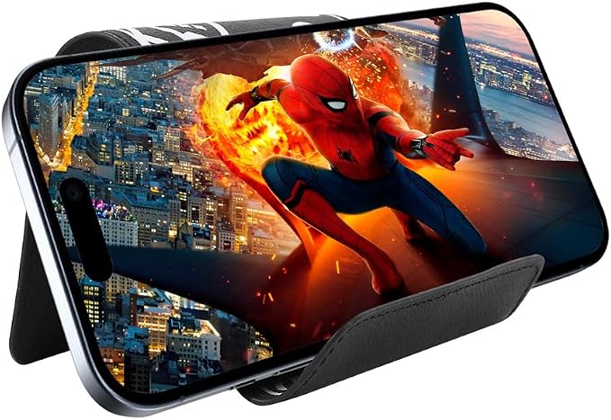 Airplane Travel Essentials for Flying Flex Flap Cell Phone Holder &Flexible Stand for Flying, Traveling, in-Flight, Zoom Video Calls, Books – Airplane Travel Essential, Red - Image 2