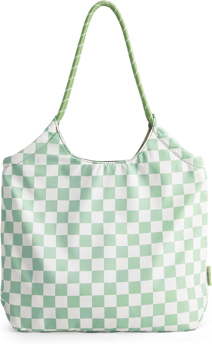 BAGSMART Tote Bag for Women, Travel Tote Beach Bag with Zipper for Gym by BAGSMART