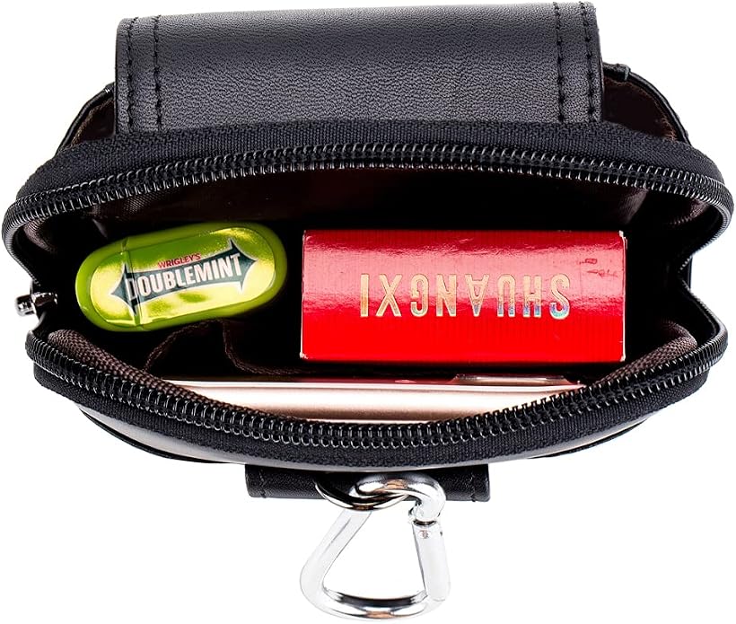 Leather Waist Pack Phone Belt Bag for Men Loop Holster Wallet Cellphone Case Pouch Pack Clip Money Purse - Image 7
