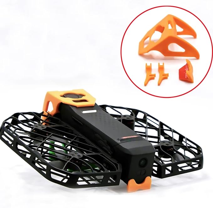1Set Action Camera Lens Gimbal Protective Cover for Hover X1 Pro/Promax 3D Printed PLA Anti-Collision Protection Frame Kit RC Drone Model Accessories (Orange) - Image 3