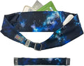 BANDI Plus Size Fanny Pack for Women – Travel-Ready Pocket Belt for Phone, Passport, Keys, Money, & Medical Devices (Pocketed Belt + Extender (28"-54"), Galaxy) by BANDI