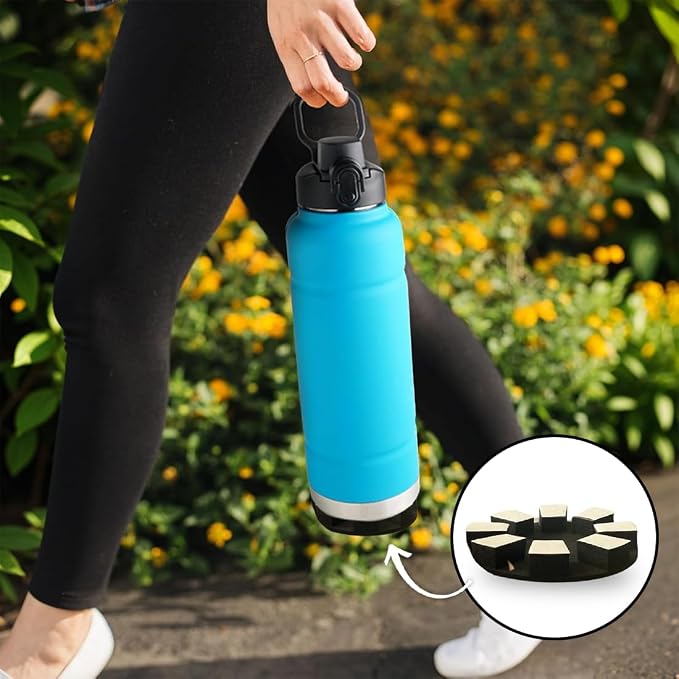 Universal Bluetooth Tracker Holder for Cups, Tumblers & Bottles, 2 Count | Universal tracker compatibility; Adhesive mount; Low-profile EVA; Water-resistant; Fits drinkware; 2 holders - Image 9