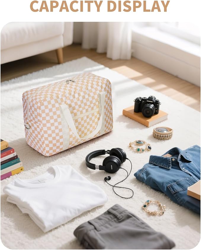 For Spirit Airlines Personal Item Bag Foldable Travel Duffel Bag Tote Carry on Luggage Duffle Overnight for Women and Men - Image 4